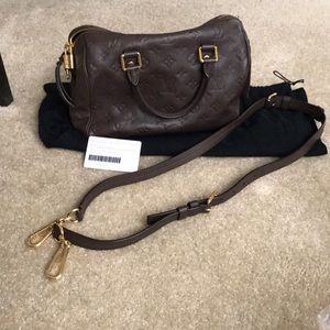 Louis Vuitton Brown Empreinte Bandouliere